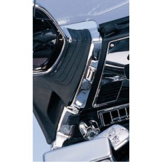 GL1500 Chrome Mirror Mount Covers