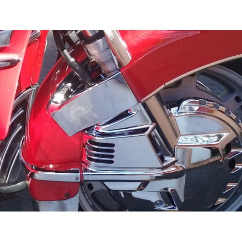 GOLDWING GL1500 CHROME FRONT FENDER COVERS 45-8733