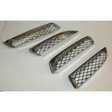 GL1800 01-10 Side Fairing Accents - Inserts Only