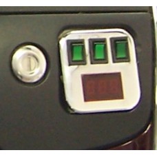 GL1800 Digital Voltmeter, Switch Kit w/Chrome Plate