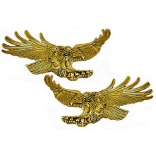 Right/ Left emblem set, screaming eagles 4.25-inch